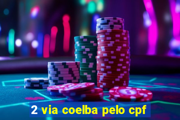 2 via coelba pelo cpf